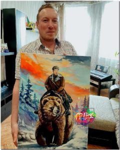 портрет маслом на заказ по фото