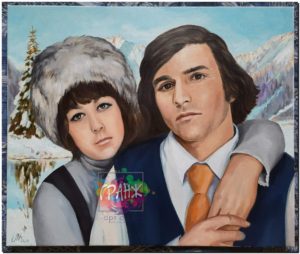 Портреты маслом на холсте, фото
