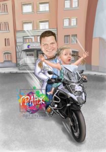 шарж по фото на заказ в Петрозаводске